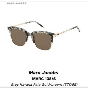 Marc Jacobs 138/s Sunglasses grey Havana